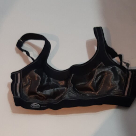 Anita Sport Bra  5529  30D Momentum Maximum Support  Black Wire-Free Wire… - Picture 4 of 8